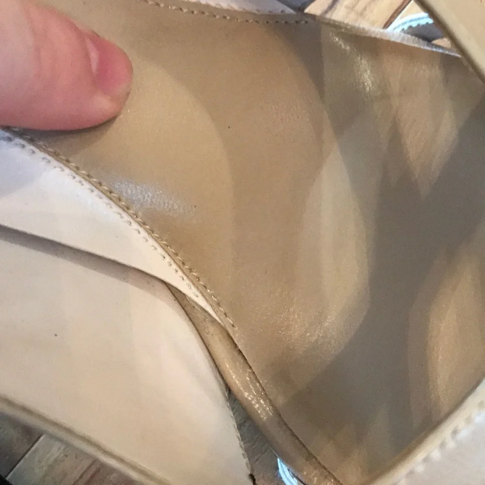 Taupe Leather Strappy nude open toe high heel shoes pumps peep toe cross cross